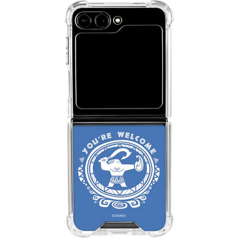 Disney Princess Moana Youre Welcome Galaxy Z Flip6 Clear Case